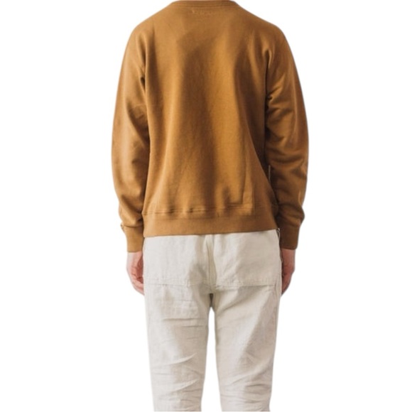 Lady White Co 44 Fleece Sweatshirt Tobacco Brown USA Made 100% Cotton XL Unisex - Picture 10 of 10